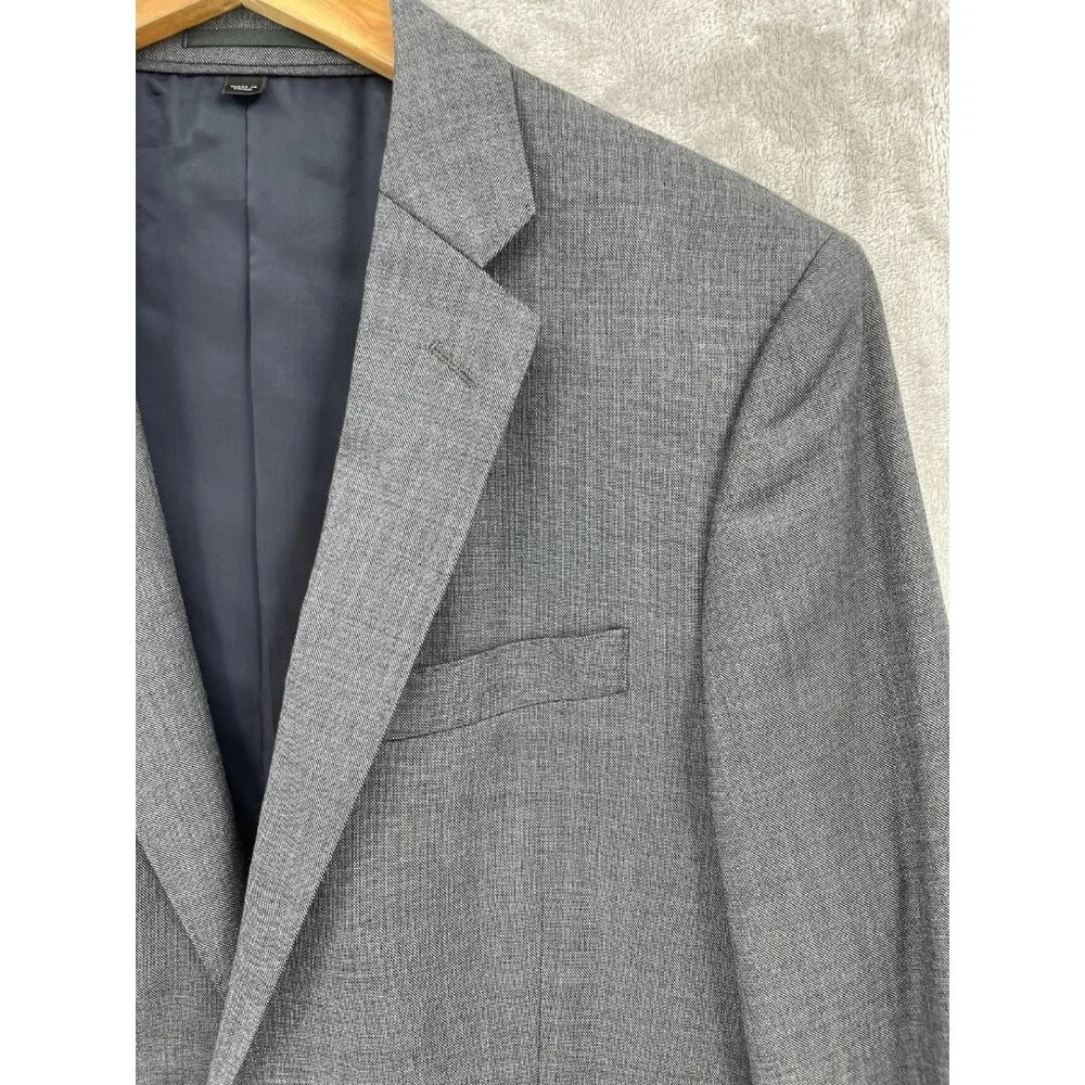 J. Crew Blazer Gray Ludlow Italian Wool Sport Coat Jacket Tollegno 1900